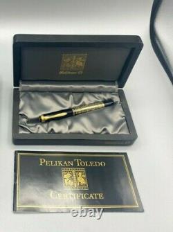 1980s Pelikan Toledo M700 Fountain Pen West Germany Near Mint Boxed 18C med nib