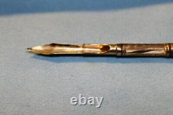 Antique, John Foley Gold Pen with Mother of Pearl, Gold Band and Original Box