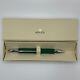 Authentic Green Rolex Ballpoint Pen With Push Button! New Mint Condition! Withbox