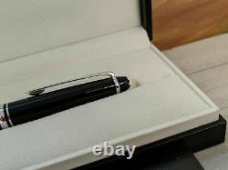 Authentic Montblanc Pen Platinum Trim Rollerball Pen New in box and papers