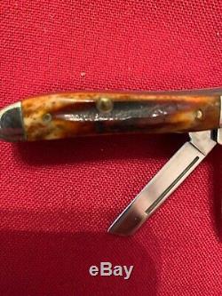 Beautiful Case XX RED STAG 5 Blade 5520 Peanut Knife 1998, NEW RARE. No Box Or Pap