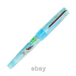 Benu Euphoria Fountain Pen in Swallow Song Broad Point- NEW in Box