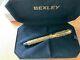 Bexley Ebonite Collection Amber Agate Fountain Pen New And Boxed