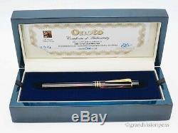 Boxed Limited Edition'The Chuzzlewit Fountain Pen' by ONOTO Medium Nib Nr MINT