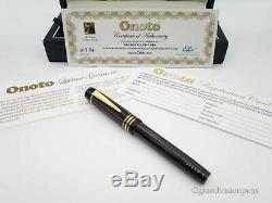 Boxed Limited Edition'The Chuzzlewit Fountain Pen' by ONOTO Medium Nib Nr MINT
