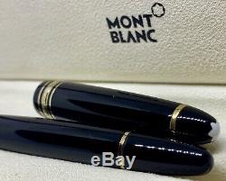 Boxed MontBlanc Meisterstuck 146 LeGrand Fountain Pen- 14K gold nib- Germany