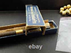 C1903 FOUNTAIN PEN WATERMAN IDEAL #52 1/2 HARD RUBBER #2 NIB box & instructions