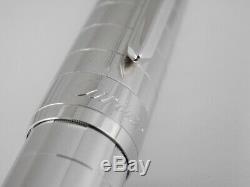 Cartier Pasha Platinum Plated Ballpoint Pen with Box (NEW)