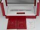 Cartier Pasha Silver Plated Fountain Pen M With Box New Free Shipping Worldwide