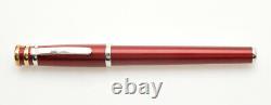 Cartier Trinity fountain pen Burgundy Red lacquer ST210009 New Old Stock box 2