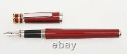 Cartier Trinity fountain pen Burgundy Red lacquer ST210009 New Old Stock box 2
