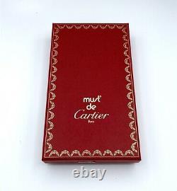 Cartier genuine leather Notes sheets & banknote holder New Old Stock in box