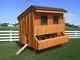 Chicken Coop Pa Dutch Amish Custom Pen Poultry Shed Hen House With Nest Box New