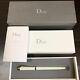 Christian Dior Ballpoint Pen White Color Body Boxed Luxury Stationery Kawaii