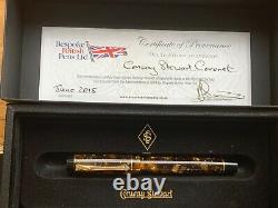 Conway Stewart coronet walnut fountain pen New and Boxed