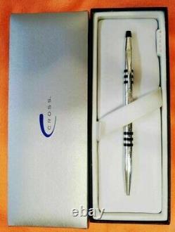 Cross Limited Edition Ballpoint Pen Sterling Silver New In Box 524/1750