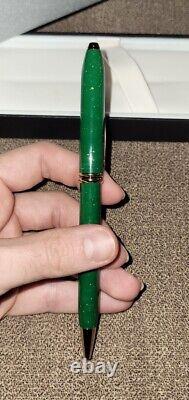 Cross Townsend Ballpoint Pen Jade New In Box Made In Usa 672