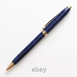 Cross Townsend Ballpoint Pen Midnight Blue New In Box 592 Made In Usa