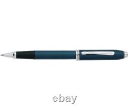 Cross Townsend Fountain Pen Quartz Blue Rollerball Pen New In Box 695-1 Ireland