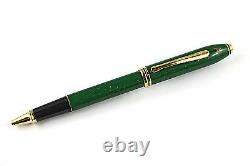 Cross Townsend Rollerball Pen Jade New In Box Made In Usa 675