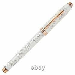 Cross Townsend Star Wars Rollerball Pen, BB8, White & Gold, New In Box