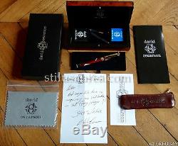 David Oscarson Valhalla Collection Frey Limited Edition 11/88 Boxed 18k Fine Nib