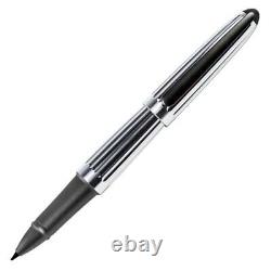 Diplomat Aero Felt Pen in Factory (Raw Aluminum) D40305031 New in Gift Box