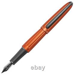 Diplomat Aero Fountain Pen Gift Set, Orange, New in Box, Made in Germany