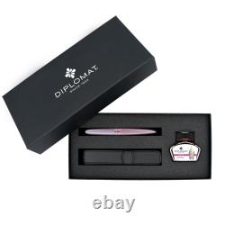 Diplomat Aero Fountain Pen Gift Set, Rose, Made in Germany, New in Box