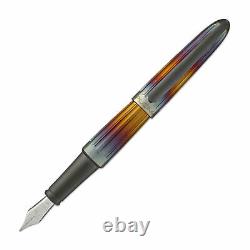 Diplomat Aero Fountain Pen in Flame Broad Point NEW in box D40309028