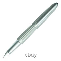 Diplomat Aero Matte Silver Rollerball Pen New with Box
