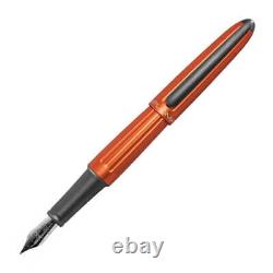 Diplomat Aero Orange Fountain Pen, New in Box, Made in Germany