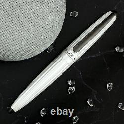 Diplomat Aero Pearl White Rollerball Pen, Made in Germany, New in Box