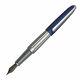 Diplomat Aero Silver Blue Fountain Pen, Made In Germany, New In Box
