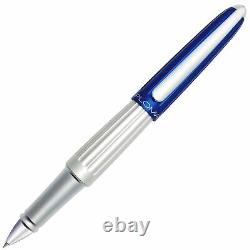 Diplomat Aero Silver Blue Rollerball Pen, Made in Germany, New In Box