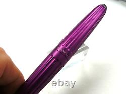 Diplomat Aero Violet Fountain Pen Medium Nib New in Box Made in Germany
