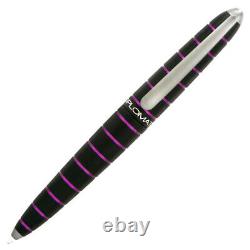 Diplomat Elox Ballpoint Pen, Purple & Black, Brand New In Box, Made In Germany