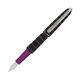 Diplomat Elox Fountain Pen In Ring Black/purple Extra Fine Point New In Box