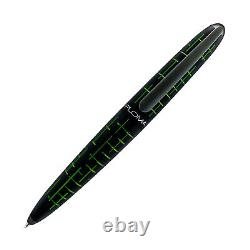 Diplomat Elox Matrix Ballpoint Pen in Ring Black/Green NEW in Box D40363040