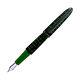 Diplomat Elox Matrix Fountain Pen In Ring Black/green Broad Point New In Box