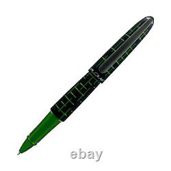 Diplomat Elox Matrix Rollerball Pen in Ring BlackGreen NEW in Original Box