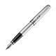 Diplomat Excellence A2 Guilloche Chrome Fountain Pen, New In Box
