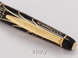 Duke Pioneer 14K Gold Fountain Pen Fine 0.5mm Nib Advanced Chromed with Box Gift