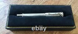 Dunhill Sentryman Rollerball Palladium Plated Pen, DUNWB3683, New In Box