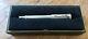 Dunhill Sentryman Rollerball Palladium Plated Pen, Dunwb3683, New In Box