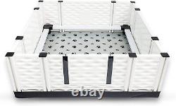 EZWHELP EZCLASSIC Whelping Box for Dogs and Puppies Indoor Dog Whelping Pen