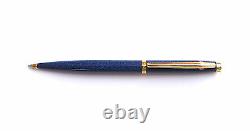 Elysee Ballpoint Pen Lapis Blue & Gold Trim New In Box