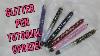Epoxy Glitter Pen Tutorial Part 2 Update New Tips U0026 Tricks Leopard Print Pens Inkjoy Papermate