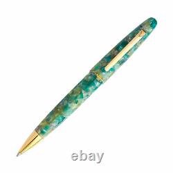 Esterbrook Estie Ballpoint Pen in Sea Glass with Gold Trim NEW in Original Box