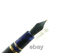 Esterbrook Estie Cobalt Fountain Pen, Blue Resin, Fine Steel Nib Newith Box E156-F